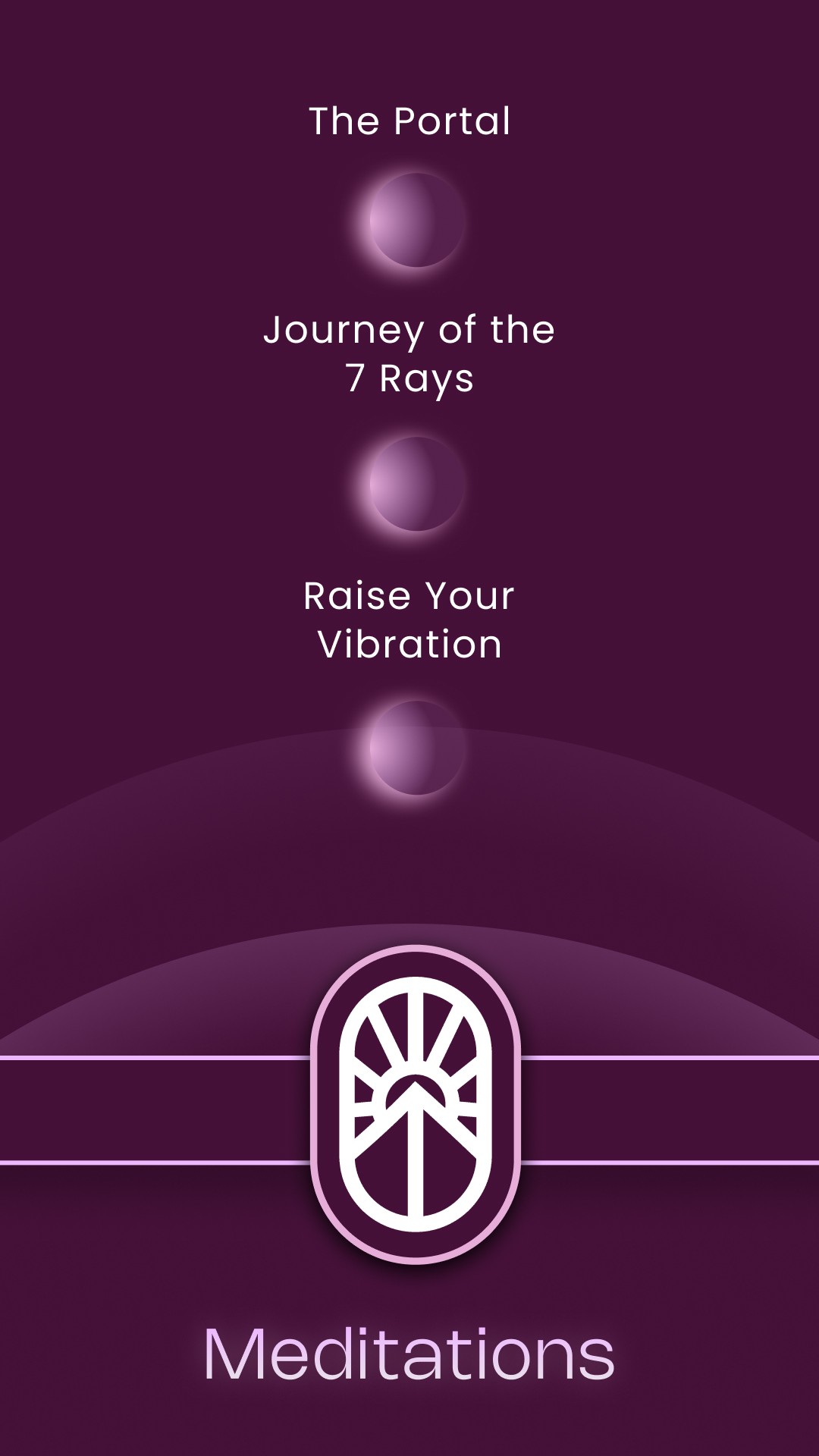 Meditation app